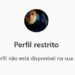 Instagram Daniel Silveira bloqueado