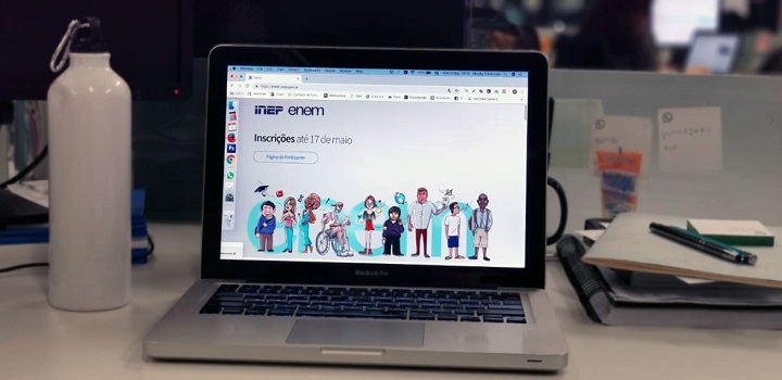 Após uma abstenção de 68% no primeiro dia de provas (31), o segundo dia de Enem digital será neste domingo (