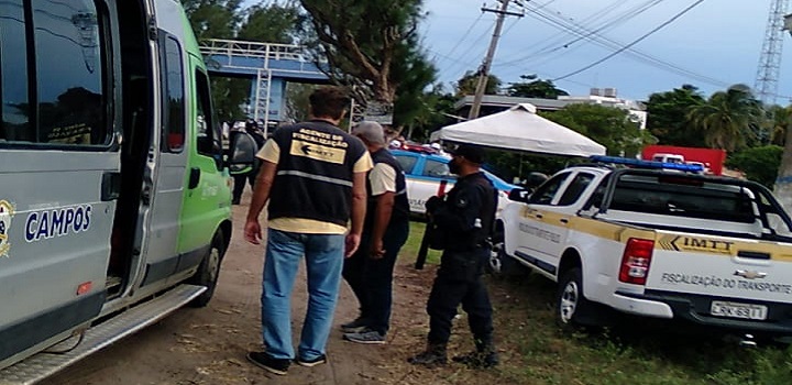 Barreira Sanitária no Farol Carnaval 2021