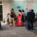 Fila da vacina no Rio de Janeiro