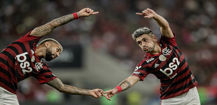 Arrascaeta e Gabigol