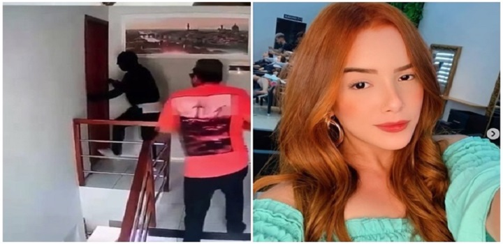 Blogueira Raoni Sampaio e namorado assaltantes