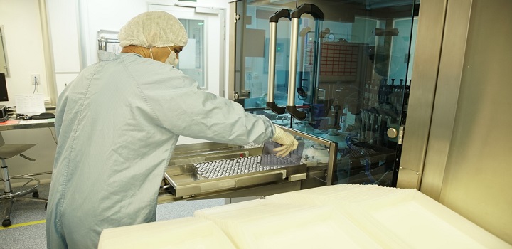 Serão processadas cerca de 400 mil doses de pré-validação