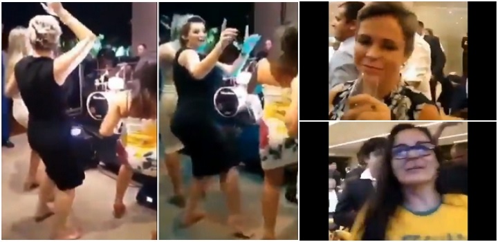 Joice Hasselman dançando