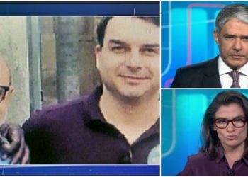 Processo William Bonner, Renata Vasconcelos, Flavio Bolsonaro