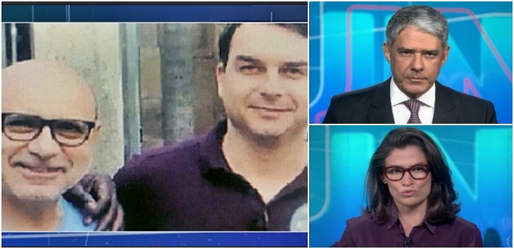 Processo William Bonner, Renata Vasconcelos, Flavio Bolsonaro