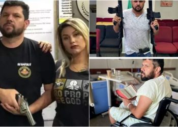 Sara Winter arrependida e Oswaldo Eustáquio com risco de ficar paraplégico (Foto: Divulgação)