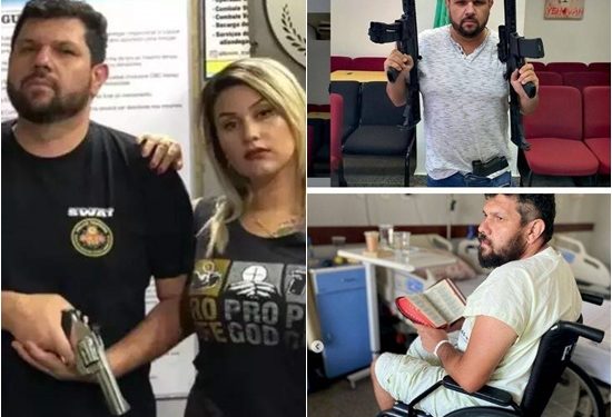 Sara Winter arrependida e Oswaldo Eustáquio com risco de ficar paraplégico (Foto: Divulgação)