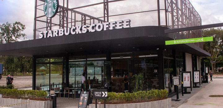 Starbucks inaugura seu primeiro drive-thru no Brasil