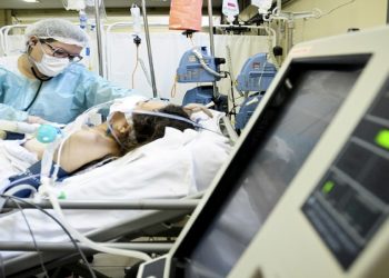 Ocupação de UTIs no Brasil - Covid19
