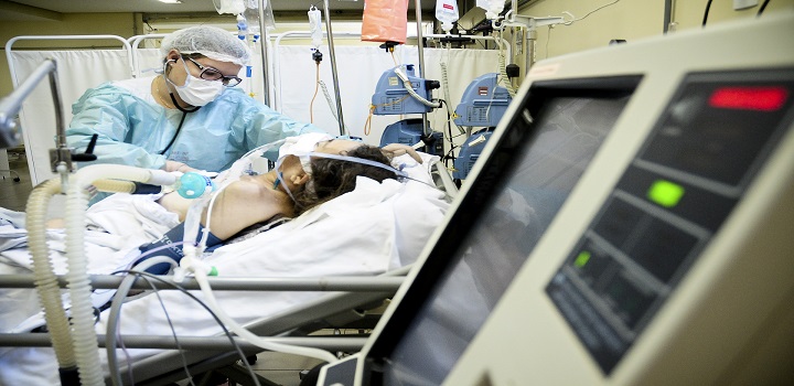 Ocupação de UTIs no Brasil - Covid19