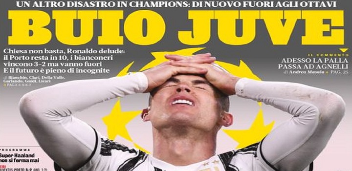 Cristiano Ronaldo é alvo de críticas de jornais, e diretor da Juventus não garante renovação