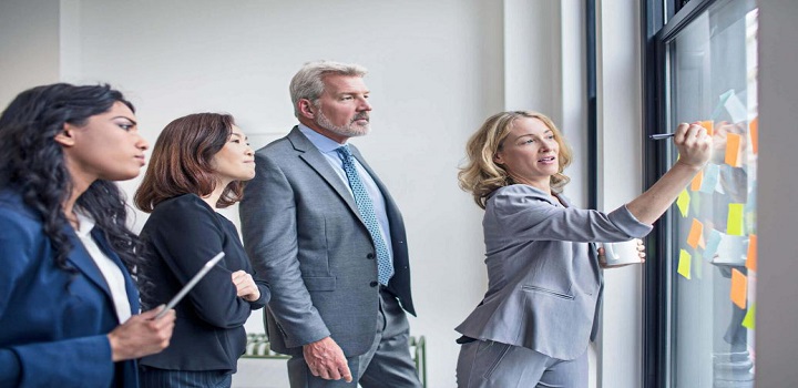 Mulheres em cargos de liderança