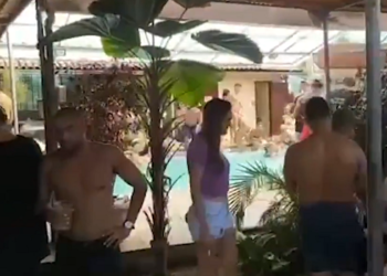 'Festa na piscina' com 300 pessoas é fechada em evento de música eletrônica no Rio neste domingo