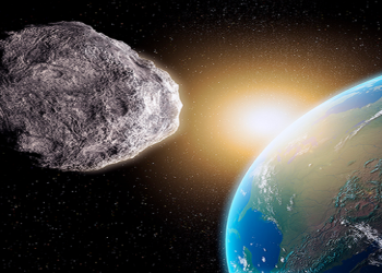 Asteroide foi considerado 'potencialmente perigoso' pela Nasa, mas não há risco de colisão com o planeta. Maior proximidade entre os astros ocorrerá por volta das 13h, no horário de Brasília. Por G1