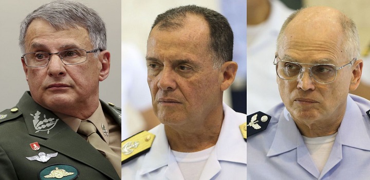 Ministério da Defesa anuncia saída dos comandantes das três Forças Armadas