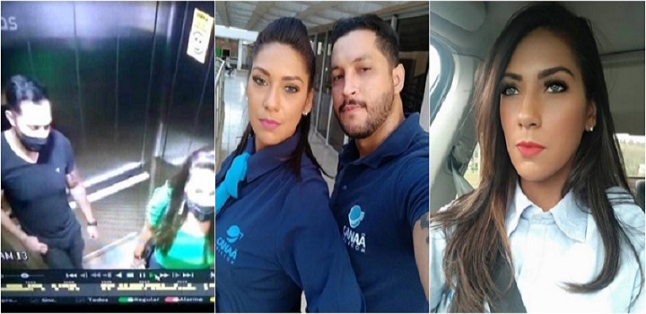Vídeo mostra últimos momentos de vida de apresentadora morta pelo companheiro no DF