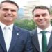 Jair Bolsonaro e Flávio Bolsonaro compra de mansão