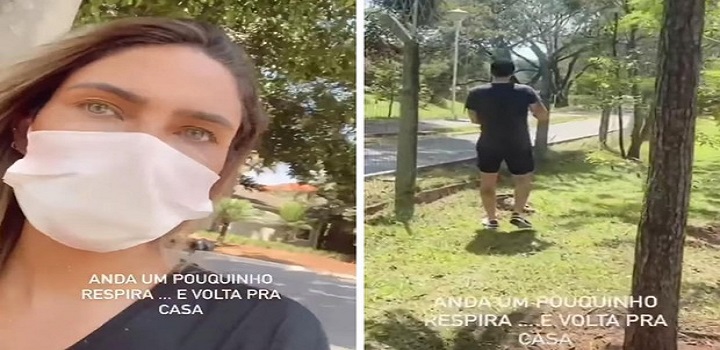 Karina Milanesi foi acusada por internautas de "crime contra saúde pública": "Peço imensas desculpas"