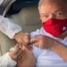 Lula é vacinado contra Covid-19 em São Bernardo do Campo