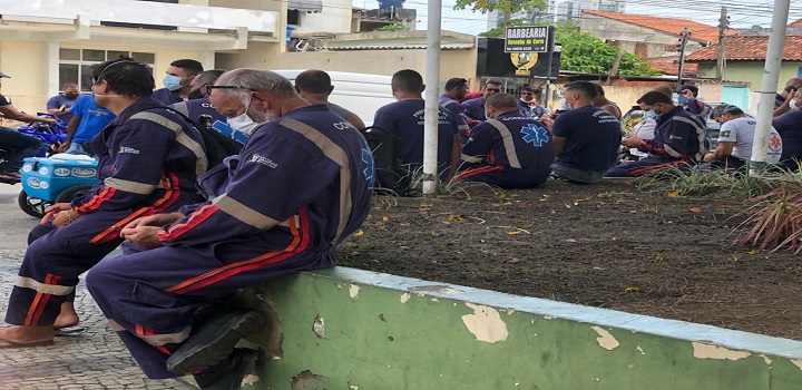 Motoristas de ambulancia de Campos