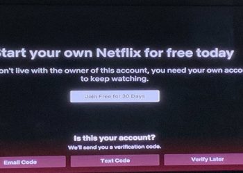 Netflix bloqueia compartilhamento de senhas