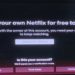 Netflix bloqueia compartilhamento de senhas