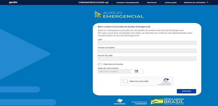 Auxílio emergencial 2021: Beneficiário poderá consultar se vai receber a partir de abril