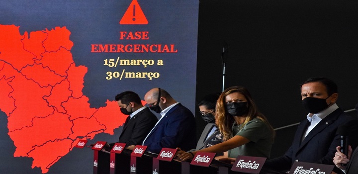 Governo de SP anuncia novas medidas de restrição para combater transmissão da Covid