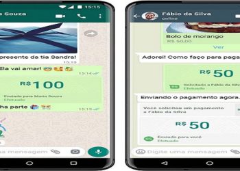 WhatsApp transferencias de dinehrio
