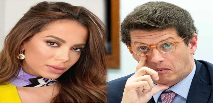 ministro do Meio Ambiente retrucou a cantora Anitta após comentário em rede social