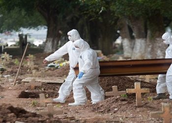 Velocidade da pandemia no Brasil