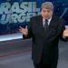 apresentador José Luiz Datena disparou duras críticas nesta sexta-feira (23) contra o jornalista Lauro Jardim