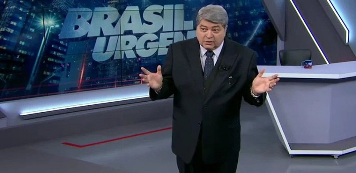 apresentador José Luiz Datena disparou duras críticas nesta sexta-feira (23) contra o jornalista Lauro Jardim