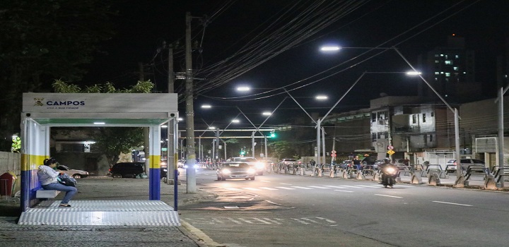 Iluminação Pública em Campos será gerida por empresa de Caxias