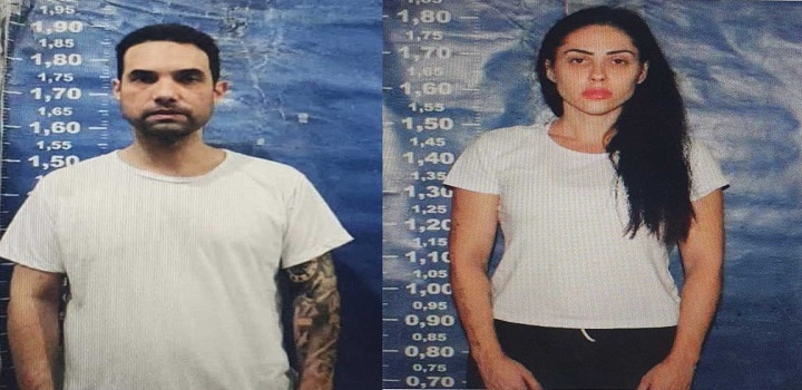 Fotos mostram Jairinho e Monique sendo fichados