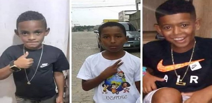 Lucas Matheus, Alexandre e Fernando Henrique estão desaparecidos desde o final de dezembro em Belford Roxo