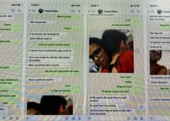 Mensagens haviam sido apagadas pelo casal e foram recuperadas pela polícia