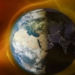 Anomalia magnética tempestade solar