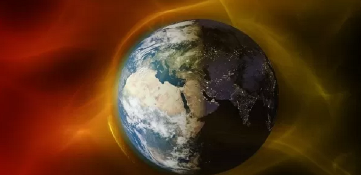 Anomalia magnética tempestade solar