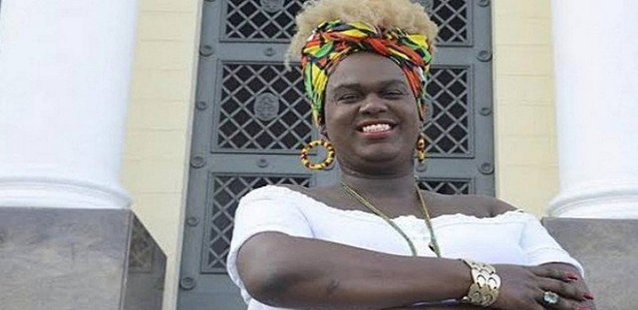 Benny , uma das 30 únicas vereadoras trans eleitas parlamentares no Brasil