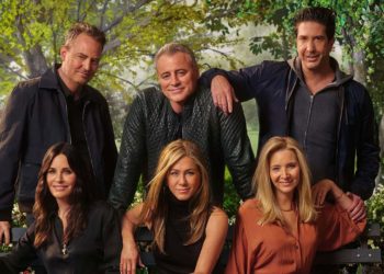 protagonistas do seriado Friends