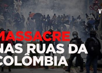 Protestos na Colômbia