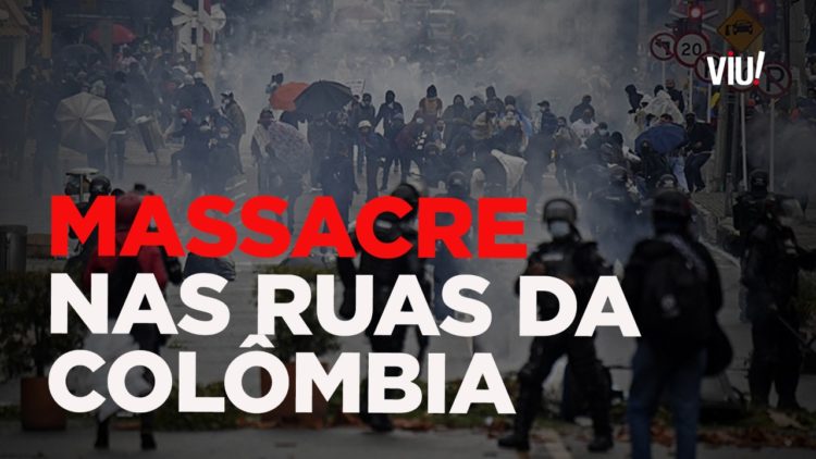 Protestos na Colômbia