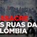 Protestos na Colômbia