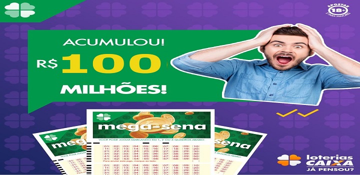 Mega-Sena teve um único ganhador que levou R$ 37,9 milhões no concurso 2.990.