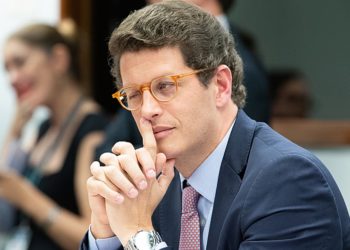 Ex- Ministro do Meio Ambiente, Ricardo Salles | Foto: Lula Marques, via Brasil de Fato