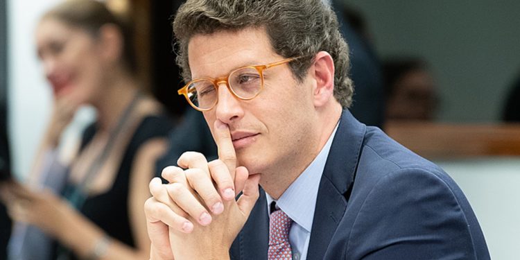 Ex- Ministro do Meio Ambiente, Ricardo Salles | Foto: Lula Marques, via Brasil de Fato