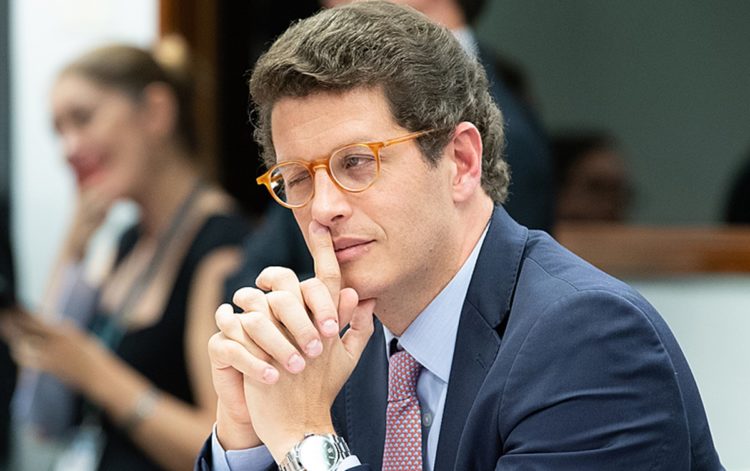 Ex- Ministro do Meio Ambiente, Ricardo Salles | Foto: Lula Marques, via Brasil de Fato