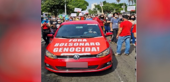 Professor preso em GO por manifestação contra Bolsonaro